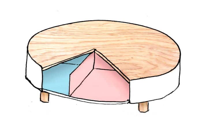 שולחן קפה של המעצב Gonçalo Campos